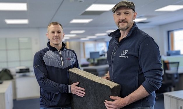 Biorenewables Centre is the first to install natural insulation ceiling pads