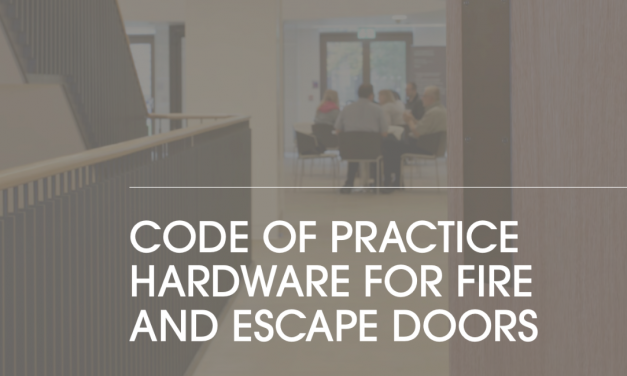 New Code of Practice for fire and escape door hardware published