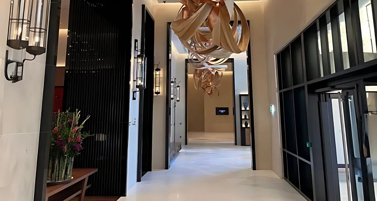 Hotel acoustic ceiling installation London