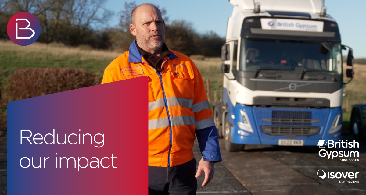 British Gypsum and Isover focus on reducing their supply chain footprint