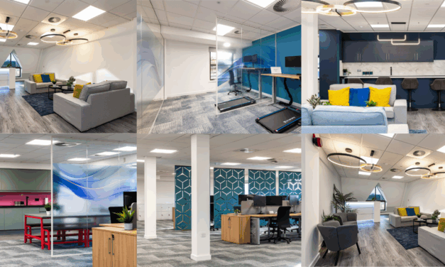 Rap Interiors collaborate once again with Crowe UK to deliver their Maidstone office fit out