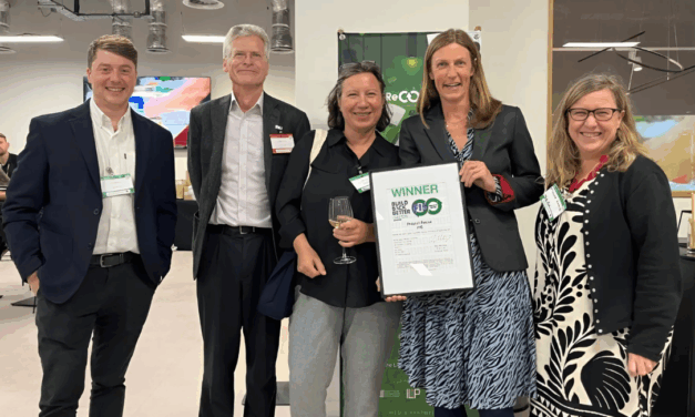 FIS Project Reuse wins Build Back Better GREEN Award