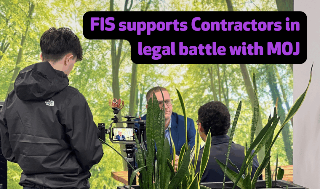 FIS supports contractors in legal battle with Ministry of Justice after ISG collapse