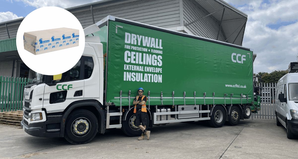 CCF expands its floor Insulation offering with new Celotex XPS range