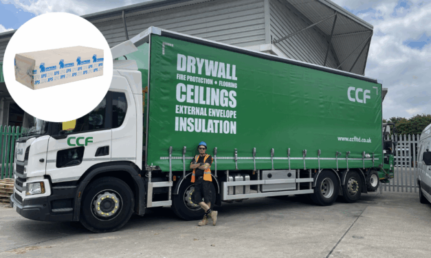 CCF expands its floor Insulation offering with new Celotex XPS range