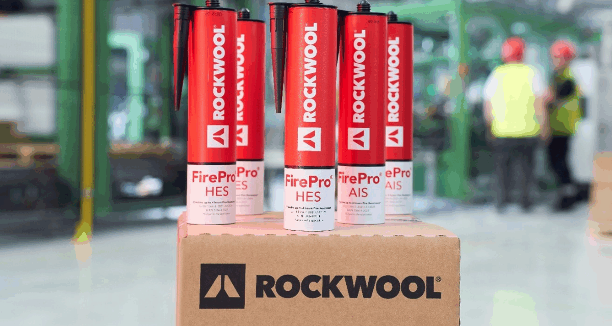 ROCKWOOL strengthens commitment to leadership in fire safety with new product range