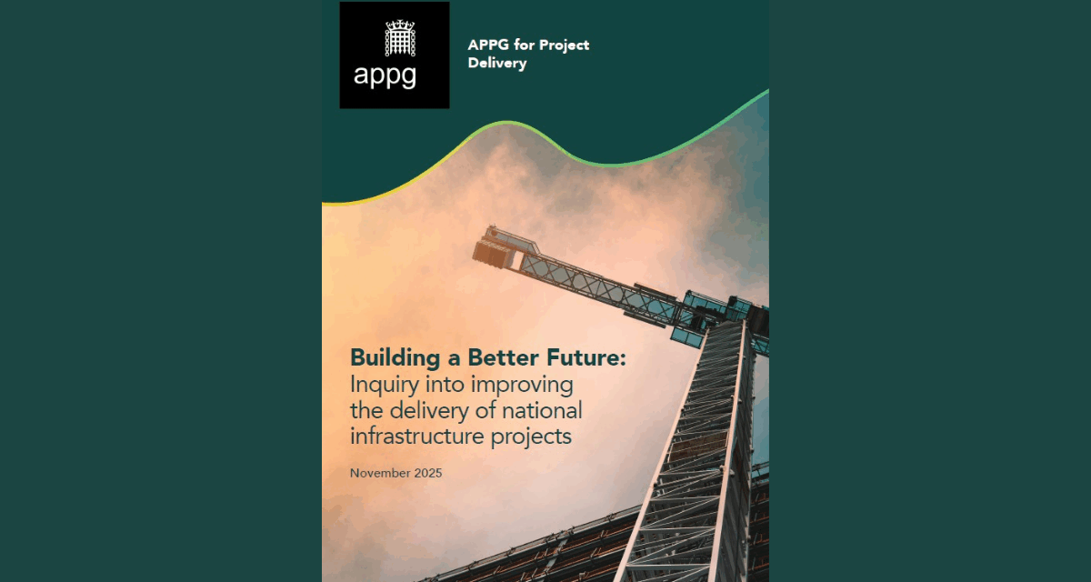 Parliamentarians launch new report calling for a radical shift in Government’s approach to infrastructure delivery