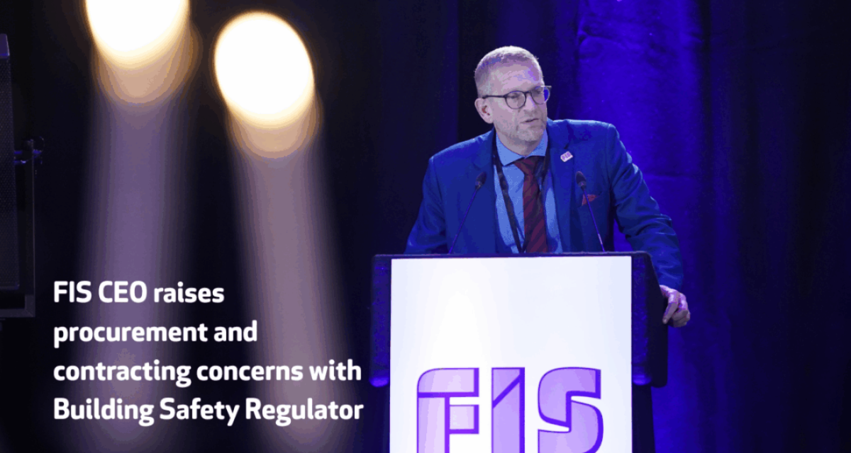 FIS CEO raises procurement and contracting concerns with Building Safety Regulator