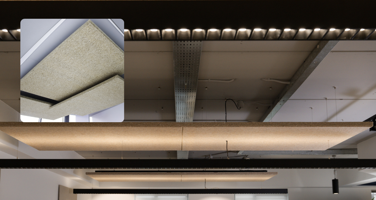 OWA hemp canopies tick all the boxes at Cundall’s new Belfast office