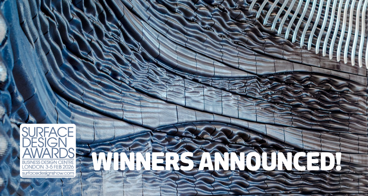 The 2026 Surface Design Show announces its winners