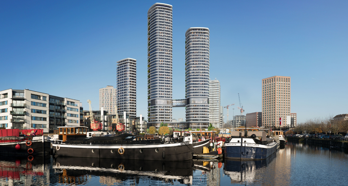 Trafalgar Way brief met by CMS Danskin Acoustics’ saddle system