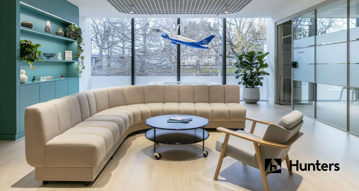 Hunters delivers dual‑site workplace transformation for Skyscanner