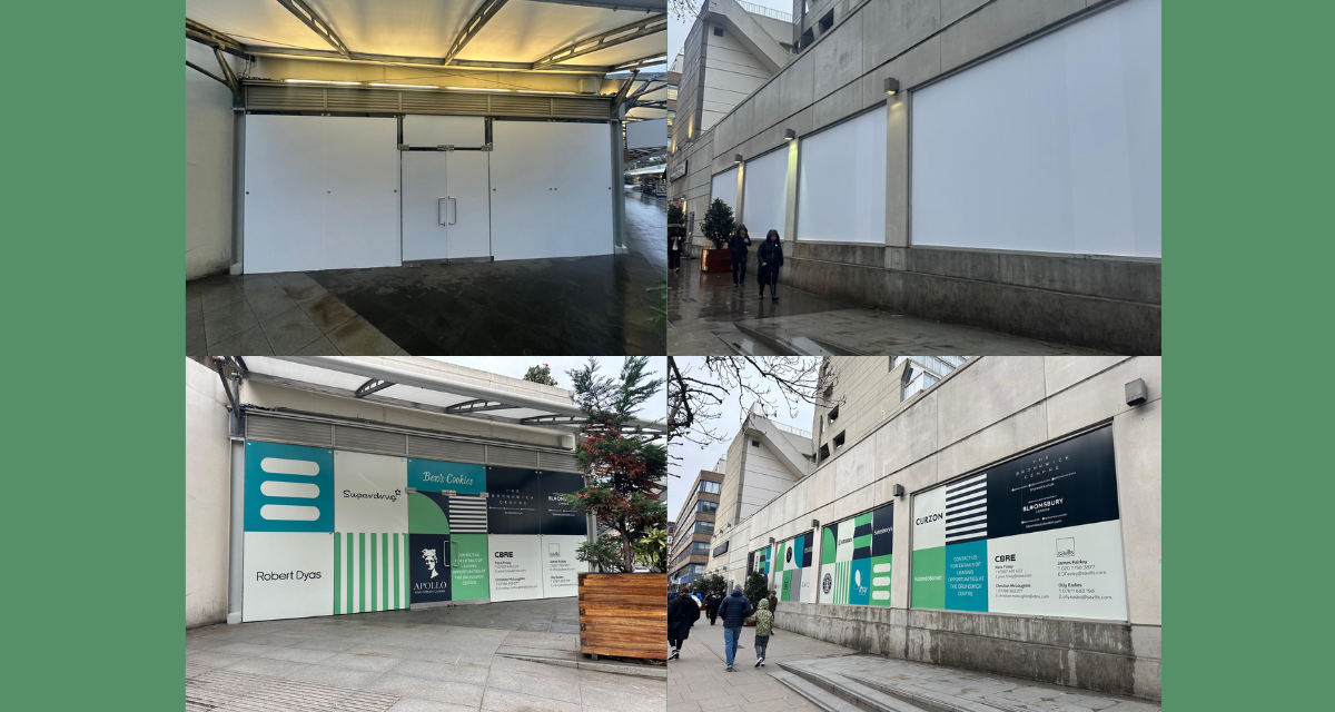 FIS Member Completes Printed Glazing Project at The Brunswick Centre