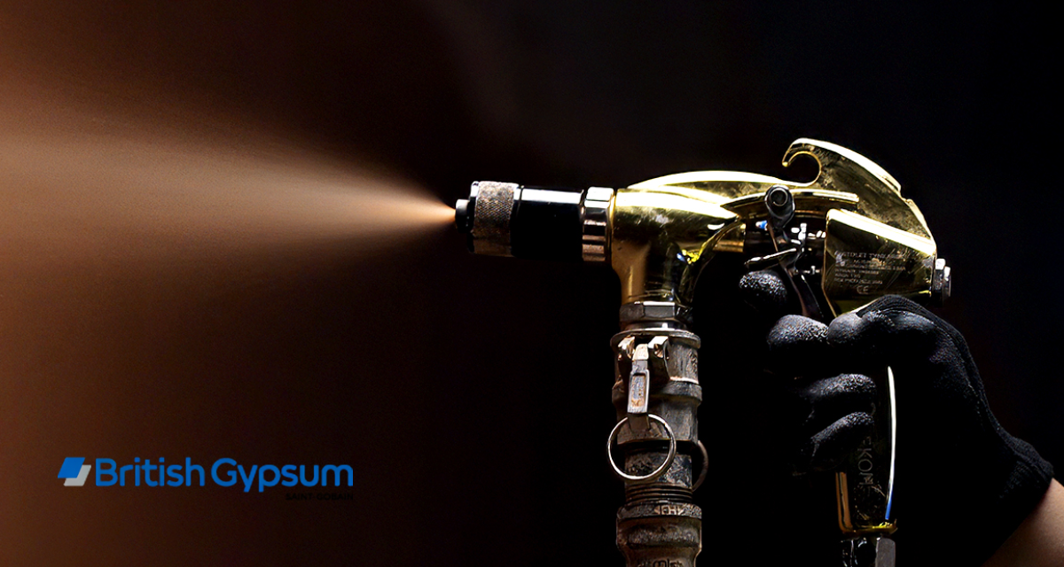 British Gypsum confirm Thistle MultiFinish is now sprayable