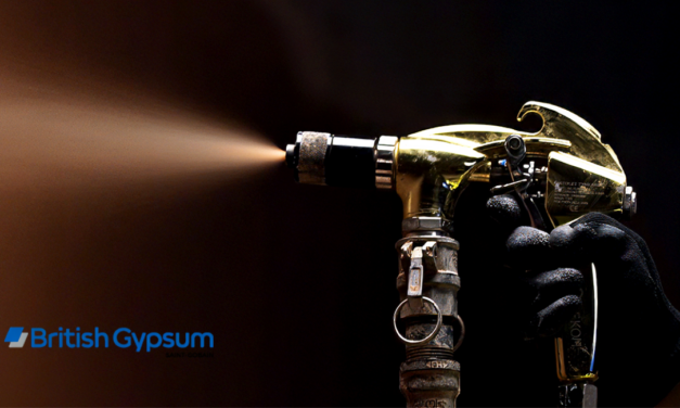 British Gypsum confirm Thistle MultiFinish is now sprayable