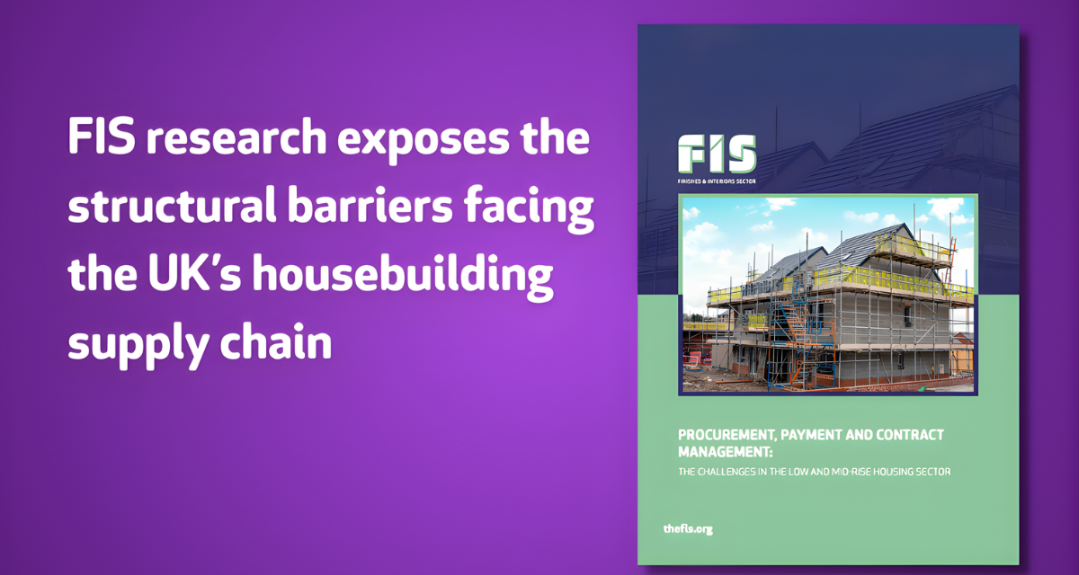 FIS survey reveals supply chain pressures threatening UK housebuilding