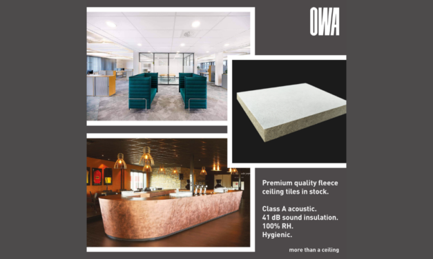 OWA keeps projects moving with fast access to premium fleece ceiling tiles