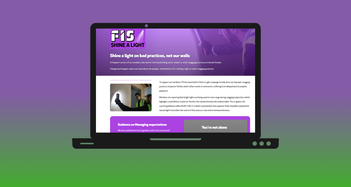 Shining a light on bad practices (Not our walls) in the housebuilding sector