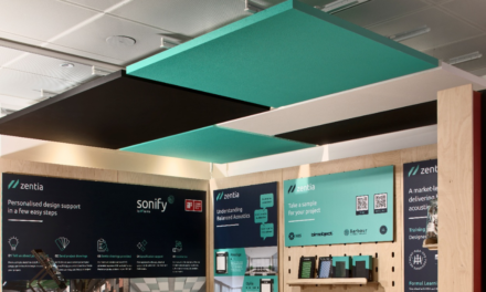 Zentia refreshes ceiling installation at Material Source Studio Glasgow