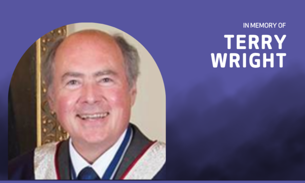 The Plaisterers’ Company announces passing of Past Master Terence Wright