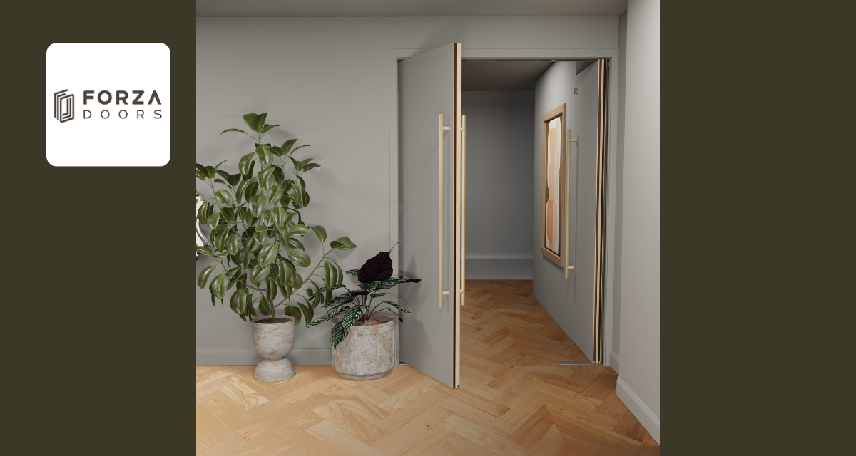 Forza Doors introduces double pivot door with smoke control