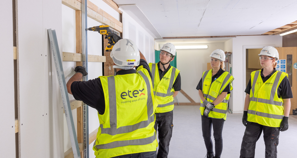Siniat expands practical drywalling training to support depth of knowledge for BSA