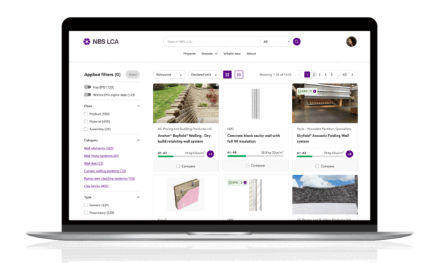 New NBS LCA platform to transform construction project carbon reporting