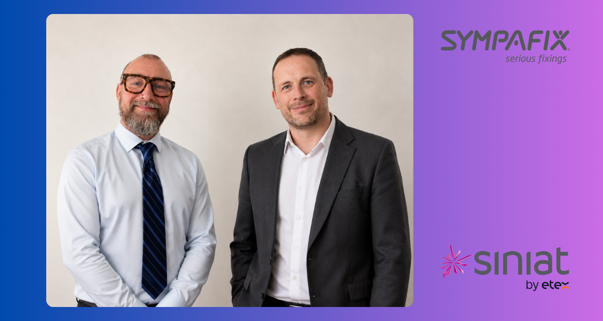 Siniat and Sympafix partner to improve fixing performance