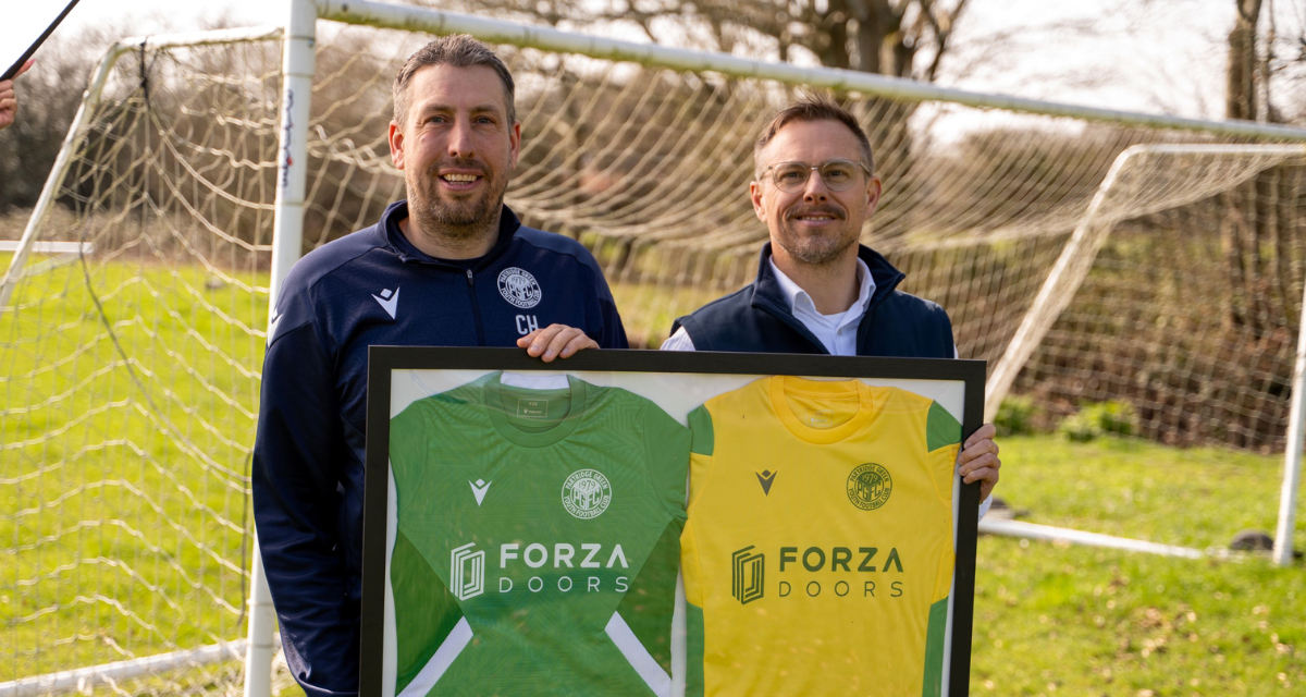 Footballers flourish in Partridge Green thanks to Forza Doors sponsorship