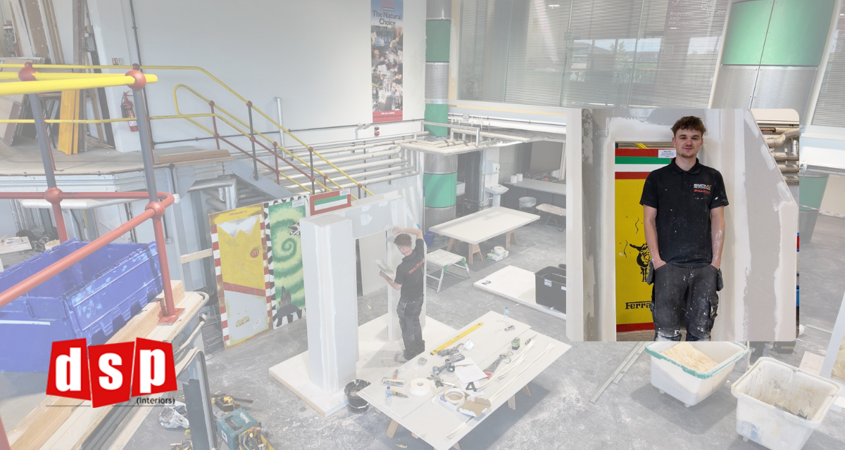 DSP (Interiors) apprentice secures place in national construction skills final