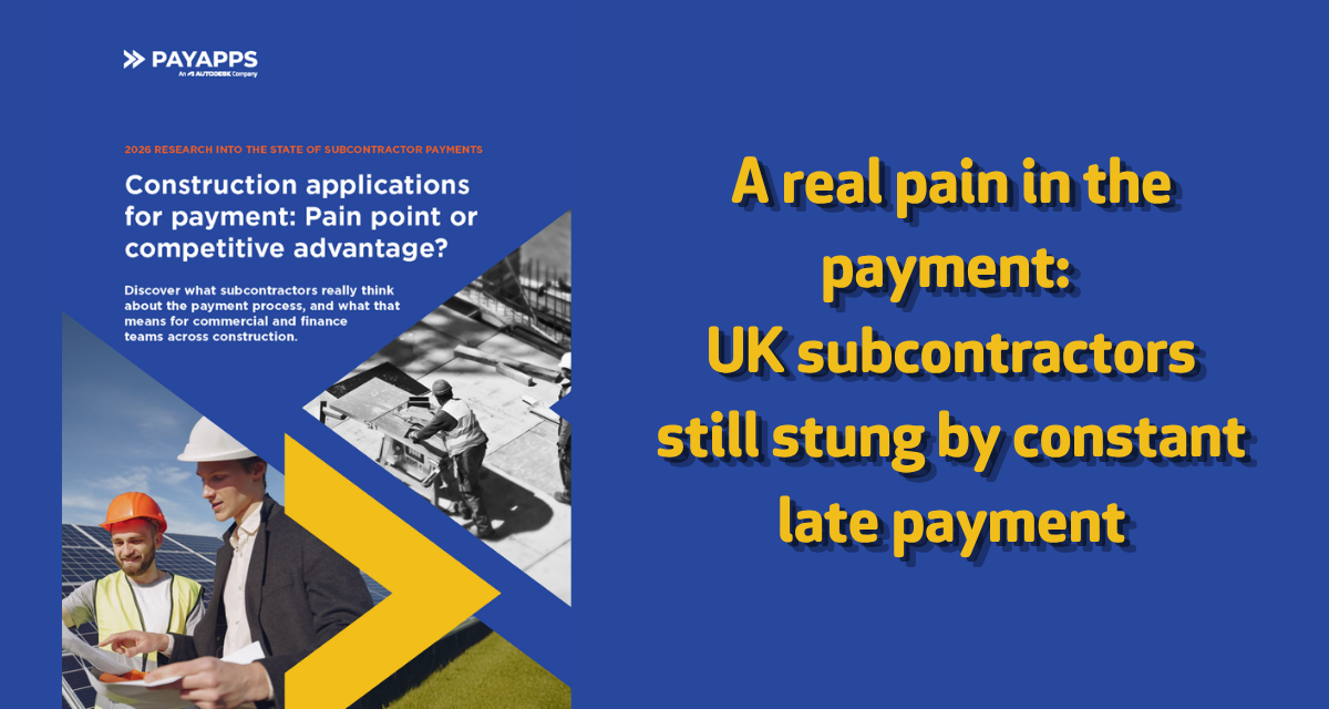 A real pain in the payment: UK subcontractors still stung by constant late payment