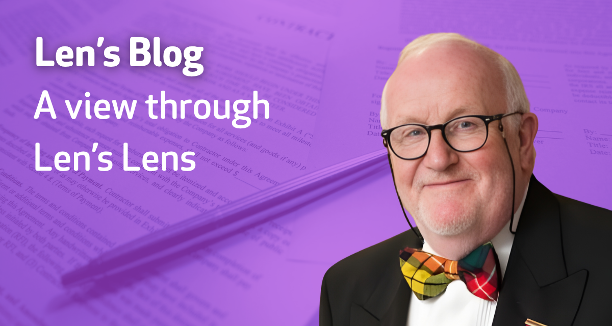 Len’s Blog – A view through Len’s lens