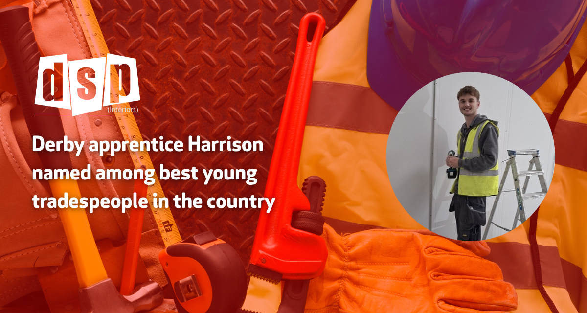 Derby apprentice Harrison named among best young tradespeople in the country