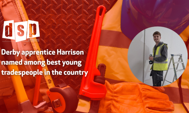 Derby apprentice Harrison named among best young tradespeople in the country
