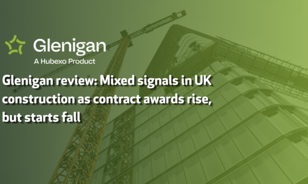 Glenigan review: Mixed signals in UK construction as contract awards rise, but starts fall