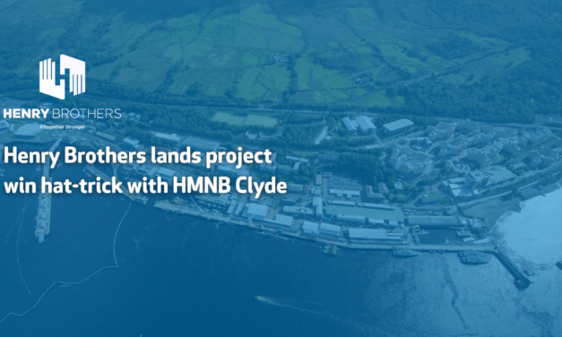 Henry Brothers lands project win hat-trick with HMNB Clyde