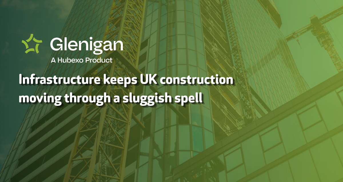 Infrastructure keeps UK construction moving through a sluggish spell