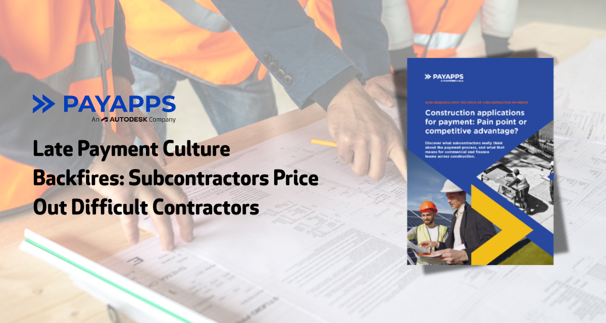 Late payment culture backfires: Subcontractors price out difficult contractors